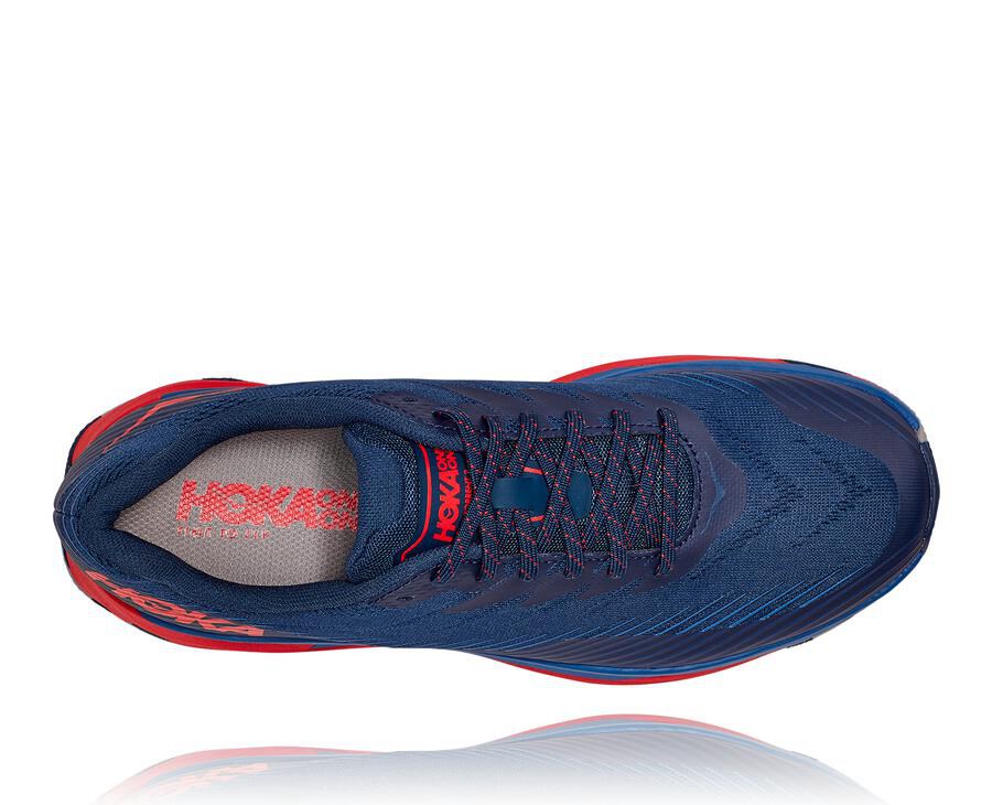 Hoka Australia One One Torrent 2 - Mens Trail Shoes Navy - GVJHX-7854